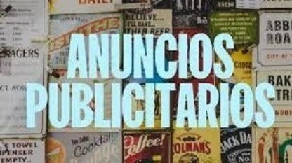 Anuncio Publicitario
